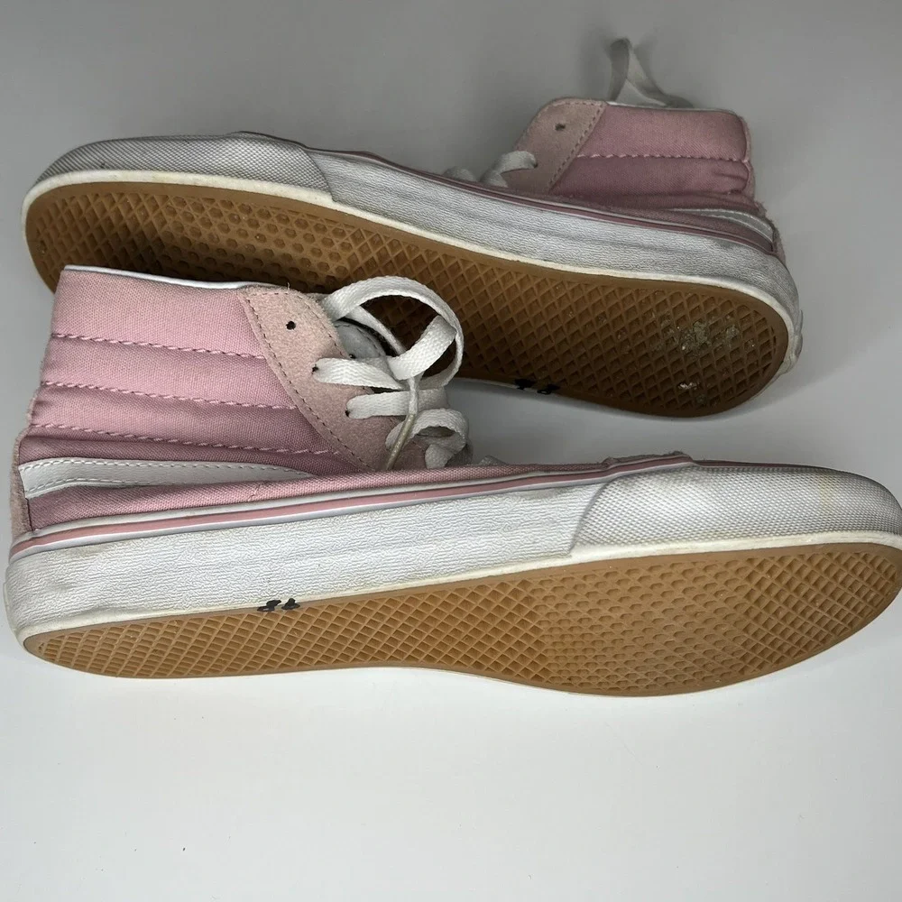 Vans Pink SK8 Hi Lace‎ Up High Top Sneakers Size 6 USA Women's
